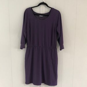 Columbia Purple Long Sleeve Casual Dress